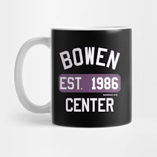 Bowen Center 1986 (Purple White Full) Mug